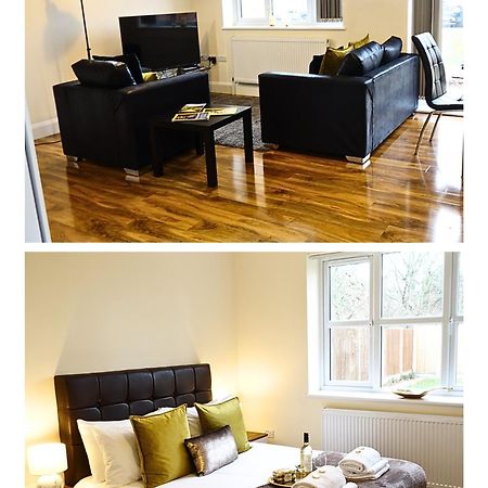 Luxury 2 Bed 2 Bath - Free Parking - 5Min To Airport - Sleeps 6 Apartment Ashford  Exterior foto