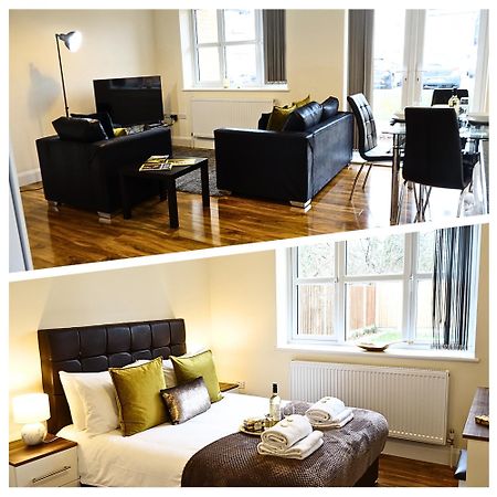 Luxury 2 Bed 2 Bath - Free Parking - 5Min To Airport - Sleeps 6 Apartment Ashford  Exterior foto