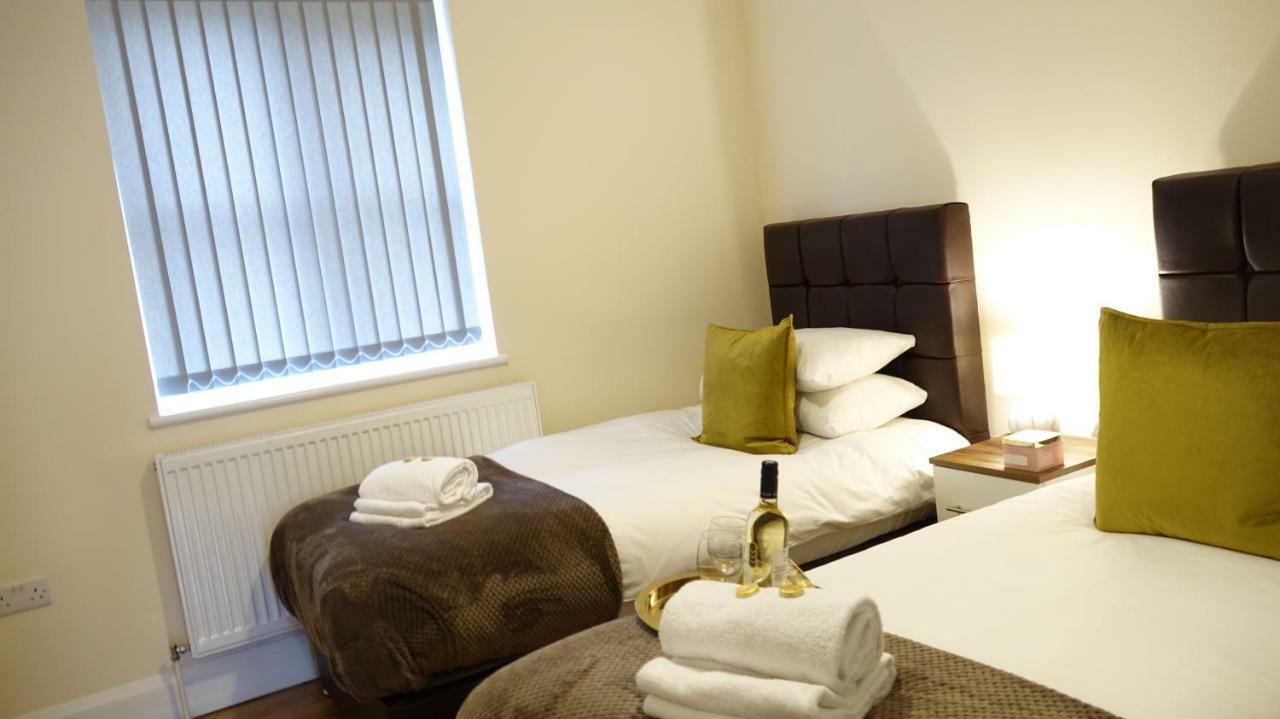 Luxury 2 Bed 2 Bath - Free Parking - 5Min To Airport - Sleeps 6 Apartment Ashford  Exterior foto