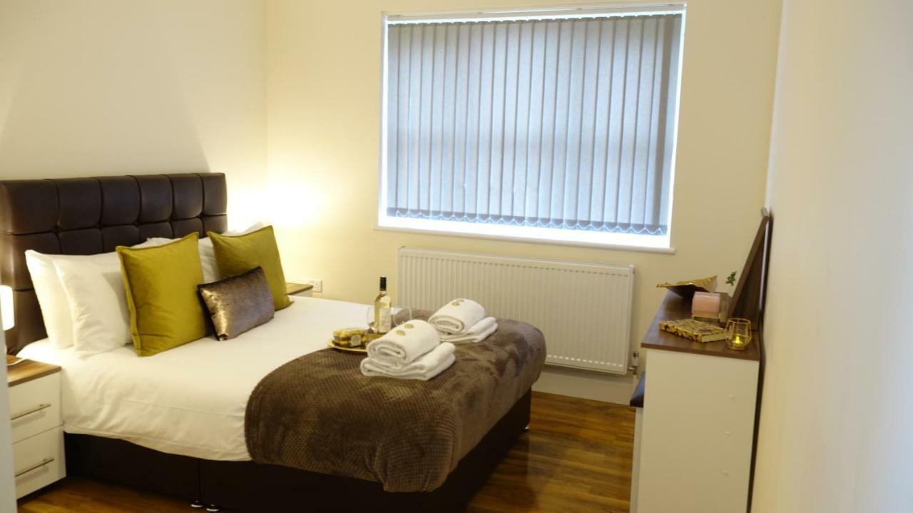 Luxury 2 Bed 2 Bath - Free Parking - 5Min To Airport - Sleeps 6 Apartment Ashford  Exterior foto
